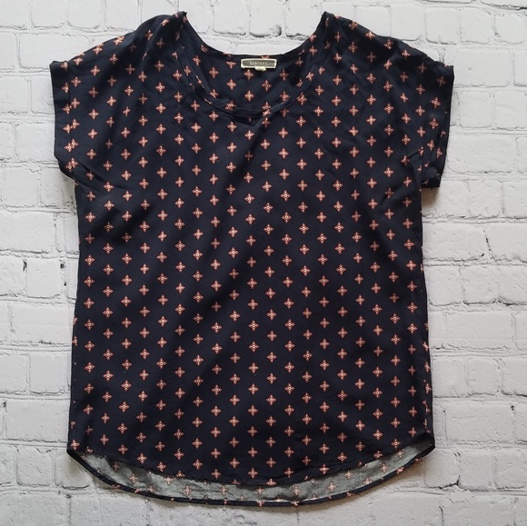 Navy Pleione Shirt Womens Size Medium - Picture 1 of 6